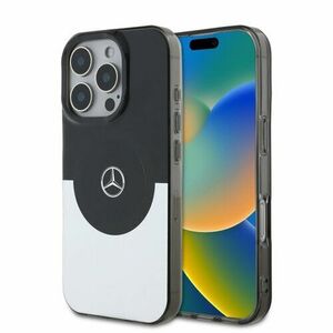 Mercedes PC/TPU Double Layer MagSafe Zadní Kryt pro iPhone 16 Pro Max Black/Silver vyobraziť