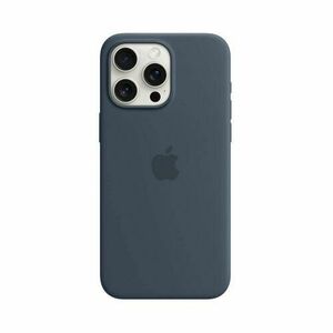 MT1P3ZM/A Apple Silikonový Kryt vč. Magsafe pro iPhone 15 Pro Max Storm Blue vyobraziť