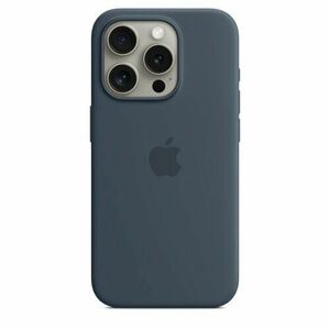 MT1D3ZM/A Apple Silikonový Kryt vč. Magsafe pro iPhone 15 Pro Storm Blue vyobraziť