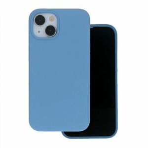 Puzdro Solid iPhone 12 mini, silikónové - svetlo-modré vyobraziť