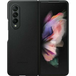 EF-VF926LBE Samsung Kožený Kryt pro Galaxy Z Fold 3 Black vyobraziť