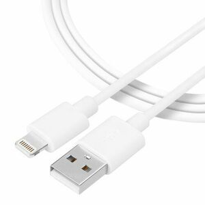 Tactical Smooth Thread Cable USB-A/Lightning 2m White vyobraziť