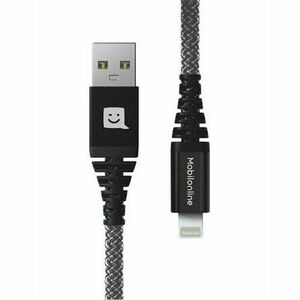 EKO KÁBEL Kevlar USB/Lightning 3, 0 M 60W Antracit vyobraziť