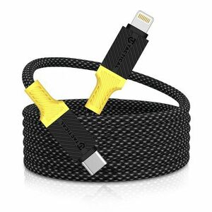 Tactical MagRope USB-C/Lightning 1m Black/Yellow vyobraziť