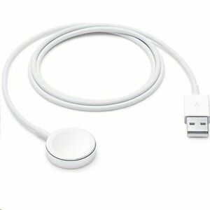 Apple Magnetický Nabíjecí Kabel White pro Watch 5/6 (OOB Bulk) vyobraziť