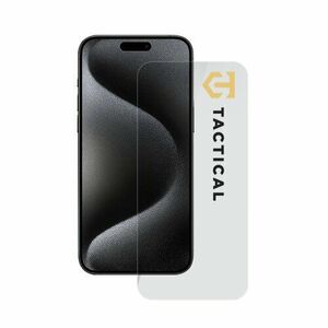 Tactical Glass Shield 2.5D sklo pro Apple iPhone 15 Pro Max Clear vyobraziť