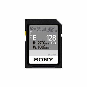 Sony SFE128A/SD / SDXC / SDHC/128GB/UHS-II U3 / Class 10/Černá vyobraziť