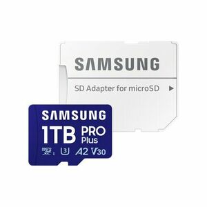 Samsung PRO Plus/micro SDXC/1TB/UHS-I U3 / Class 10/+ Adaptér/Modrá vyobraziť