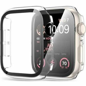 Puzdro Tech-Protect s ochranným sklom Apple Watch 4/5/6/SE 40mm - transparentné vyobraziť