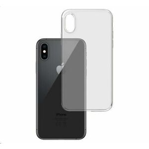 3mk Clear Case pre Apple iPhone Xs, číra vyobraziť