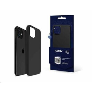 3mk Hardy Silicone MagCase pre Apple iPhone 12, Graphite vyobraziť