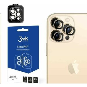 3mk Lens Protection Pro pre Apple iPhone 15 Pro, Dark Gold vyobraziť