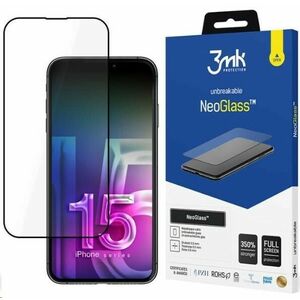 3mk NeoGlass Black pre Apple iPhone 15 Pro vyobraziť