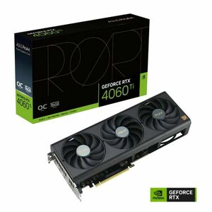 ASUS VGA NVIDIA GeForce RTX 4060 Ti PROART OC 16G, 16G GDDR6, 3xDP, 1xHDMI vyobraziť