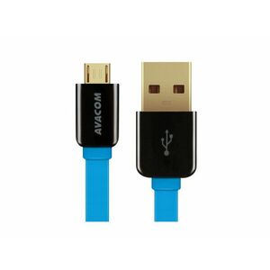 AVACOM MIC-120B kábel USB - Micro USB, 120cm, modrá vyobraziť