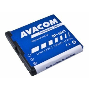 AVACOM batéria do mobilu Nokia E51, N81, N81 8GB, N82, Li-Ion 3, 6V 1100mAh (náhrada BP-6MT) vyobraziť