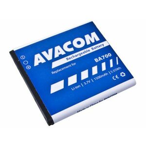 AVACOM batéria do mobilu Sony Ericsson pre Xperia Neo, Xperia Pro, Xperia Ray Li-Ion 3, 7V 1500mAh (náhrada BA700) vyobraziť