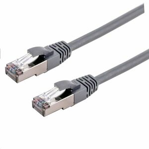 C-TECH Kábel patchcord Cat6a, S/FTP, sivý, 0, 25m vyobraziť