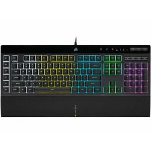 CORSAIR K55 RGB PRO/Drôtová USB/US layout/Čierna vyobraziť