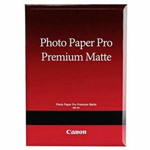 Canon PM-101 Photo Paper Premium Matte, PM-101, foto papier, matný, 8657B017, biely, A2, 16.54x23.39", 210 g/m2, 20 ks, nešpecifiká vyobraziť