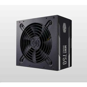 Cooler Master zdroj MWE Bronz 750W V2, 80+ Bronz vyobraziť