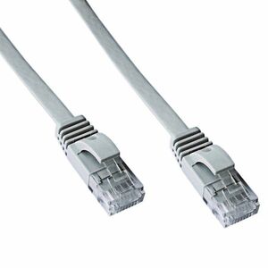 DATACOM Patch cord UTP CAT6 5m šedý FLAT plochý vyobraziť