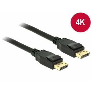 Delock Displayport 1.2 kábel samec > Displayport samec 4K 2m vyobraziť