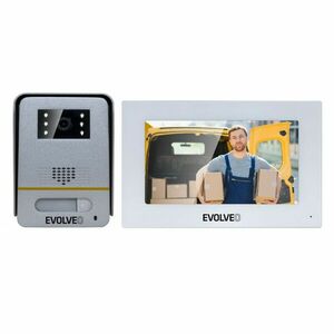 EVOLVEO DoorPhone AP1-2, drôtový videotelefón s aplikáciou, biely vyobraziť