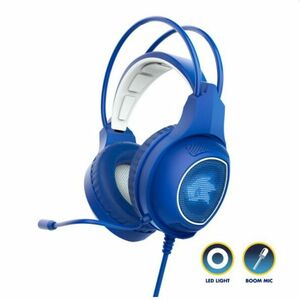 Energy Sistem Gaming Headphones ESG 2 Sonic, herné slúchadlá s bielym LED osvetlením a podobizňou legendárneho ježka Sonic vyobraziť