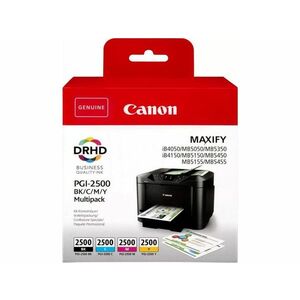 CANON PGI-2500 - originálna cartridge, čierna + farebná, 1x29ml/3x9, 6ml vyobraziť