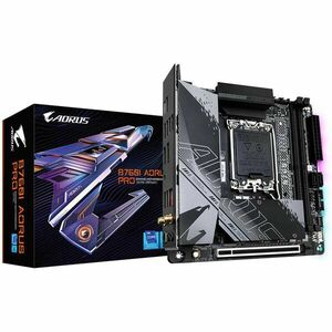 GIGABYTE MB Sc LGA1700 B760A AORUS PRO, Intel B760, 2xDDR5, 1xDP, 1xHDMI, mini-ITX vyobraziť