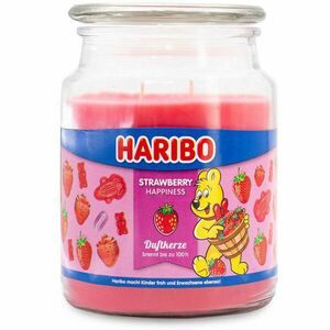 HARIBO Vonná sviečka Strawberry Happiness 510 g vyobraziť