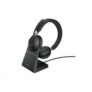 Jabra náhlavná súprava so stojanom Evolve2 65, Link 380a MS, stereo, čierna vyobraziť