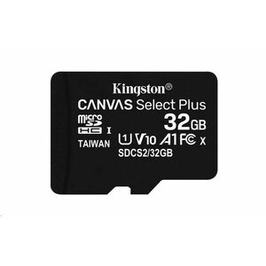 Kingston 32GB micSDHC Canvas Select Plus 100R A1 C10 - 1 ks vyobraziť