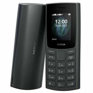 Nokia 105 Dual SIM, 2G, čierna (2023), (SK, SK, HU) vyobraziť