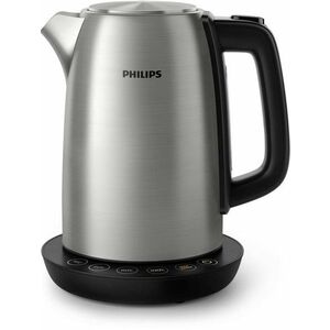 Philips HD9359/90 rýchlovarná kanvica, 1.7 l, 2200 W, regulácia teploty, čierna / strieborná vyobraziť