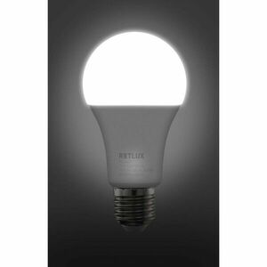 RLL 407 A60 E27 bulb 12W CW RETLUX vyobraziť