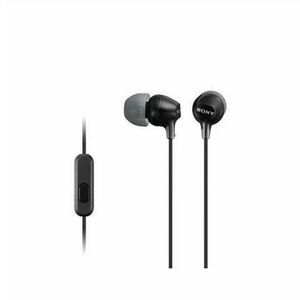 SONY stereo slúchadlá MDR-EX15AP, čierna vyobraziť