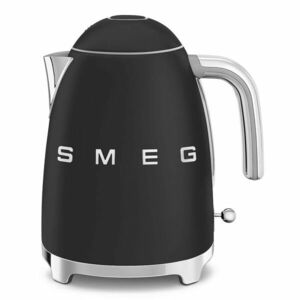 Smeg KLF03BLMEU, rýchlovarná kanvica, 1, 7 l, (7 šálok), 2400 W, štýl 50. rokov, matná čierna vyobraziť