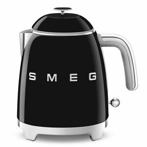 Smeg KLF05BLEU mini rýchlovarná kanvica, 0, 8 l / 3 šálky, 1400 W, štýl 50. rokov, čierna vyobraziť