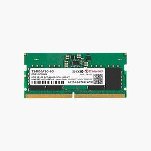 TRANSCEND SODIMM DDR5 8GB 4800MHz JM 1Rx16 1Gx16 CL40 1.1V vyobraziť