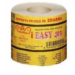 Toaletný papier Easy 400útrž. 36m 1vrs. vyobraziť