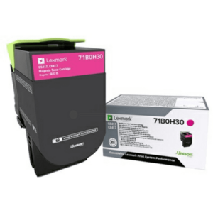 LEXMARK 71B0H30 - originálny toner, purpurový, 3500 strán vyobraziť