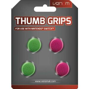 VENOM VS4917 Nintendo Switch Thumb Grips (4x) - Pink and Green vyobraziť