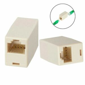 W-Star Spojka RJ45 (UTP) cat5 slonová kosť CPRJ45BG vyobraziť