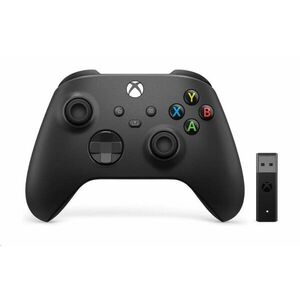 Xbox Wireless Controller čierny + Xbox Adaptér pre Windows 10 vyobraziť