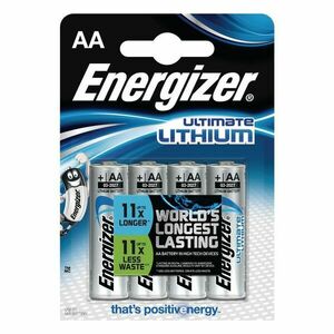 ENERGIZER ULTIMATE LITHIUM AA L91, 4KS BLISTER vyobraziť