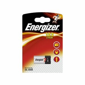 ENERGIZER CR123 3V (EL123AP), 1KS BLISTER vyobraziť