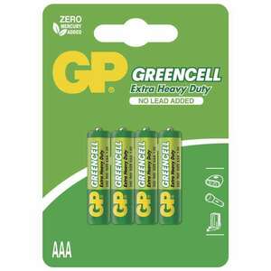 GP BATERIE GREENCELL AAA, 4KS BLISTER, B1211 vyobraziť