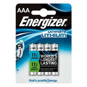 ENERGIZER ULTIMATE LITHIUM AAA, 4KS BLISTER vyobraziť